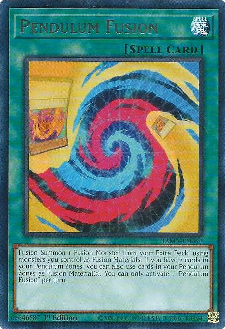 Pendulum Fusion [TAMA-EN054] Rare | Mega City Incorporated