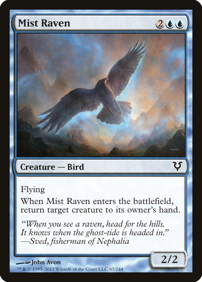 Mist Raven [Avacyn Restored] | Mega City Incorporated