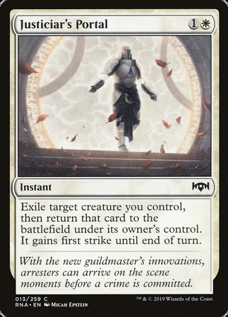 Justiciar's Portal [Ravnica Allegiance] | Mega City Incorporated