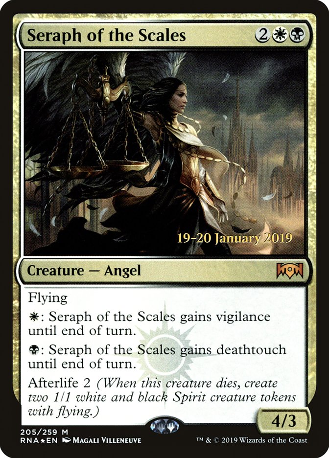 Seraph of the Scales [Ravnica Allegiance Prerelease Promos] | Mega City Incorporated