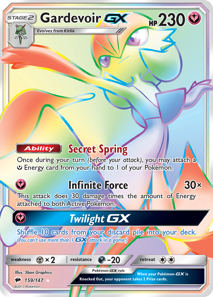 Gardevoir GX (159/147) [Sun & Moon: Burning Shadows] | Mega City Incorporated