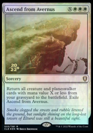 Ascend from Avernus [Commander Legends: Battle for Baldur's Gate Prerelease Promos] | Mega City Incorporated