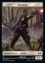 Soldier (003) // Sicarian Infiltrator Double-sided Token [Universes Beyond: Warhammer 40,000 Tokens] | Mega City Incorporated