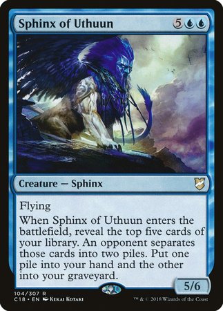Sphinx of Uthuun [Commander 2018] | Mega City Incorporated