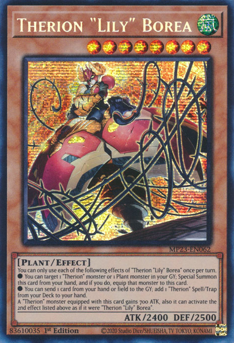 Therion "Lily" Borea [MP23-EN062] Prismatic Secret Rare | Mega City Incorporated