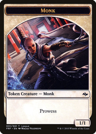 Monk Token (League) [League Tokens 2015] | Mega City Incorporated