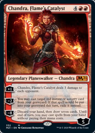 Chandra, Flame's Catalyst [Core Set 2021] | Mega City Incorporated