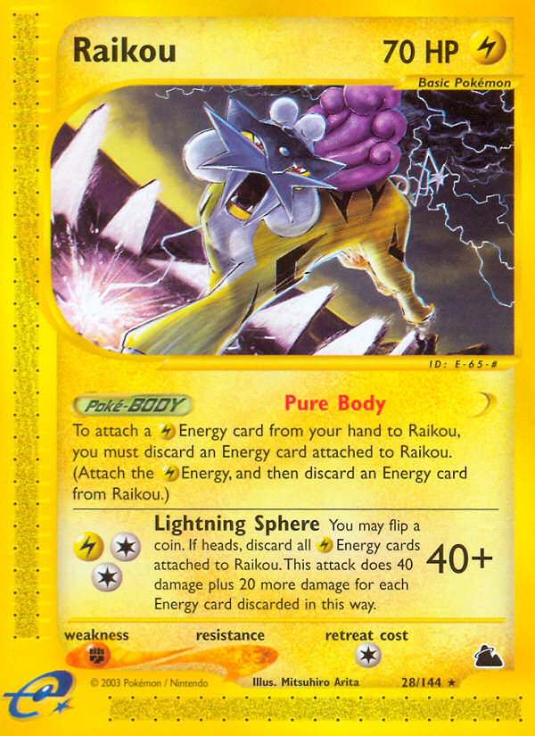 Raikou (28/144) [Skyridge] | Mega City Incorporated