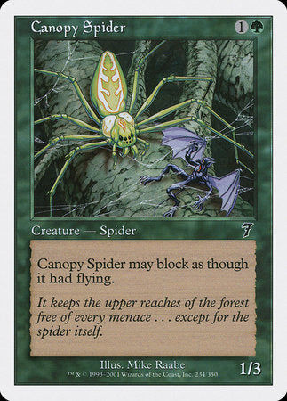 Canopy Spider [Seventh Edition] | Mega City Incorporated