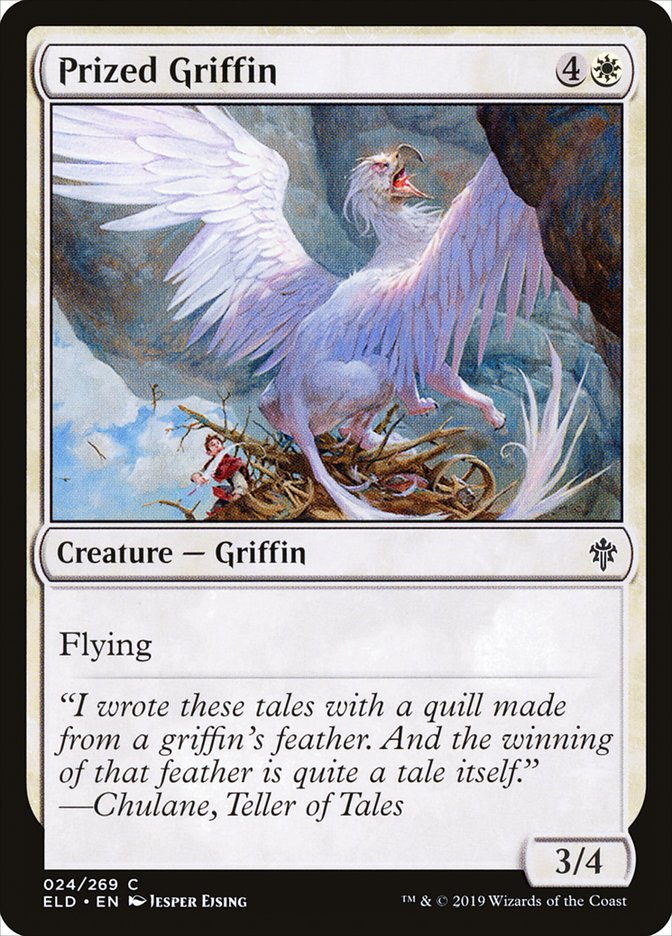 Prized Griffin [Throne of Eldraine] | Mega City Incorporated