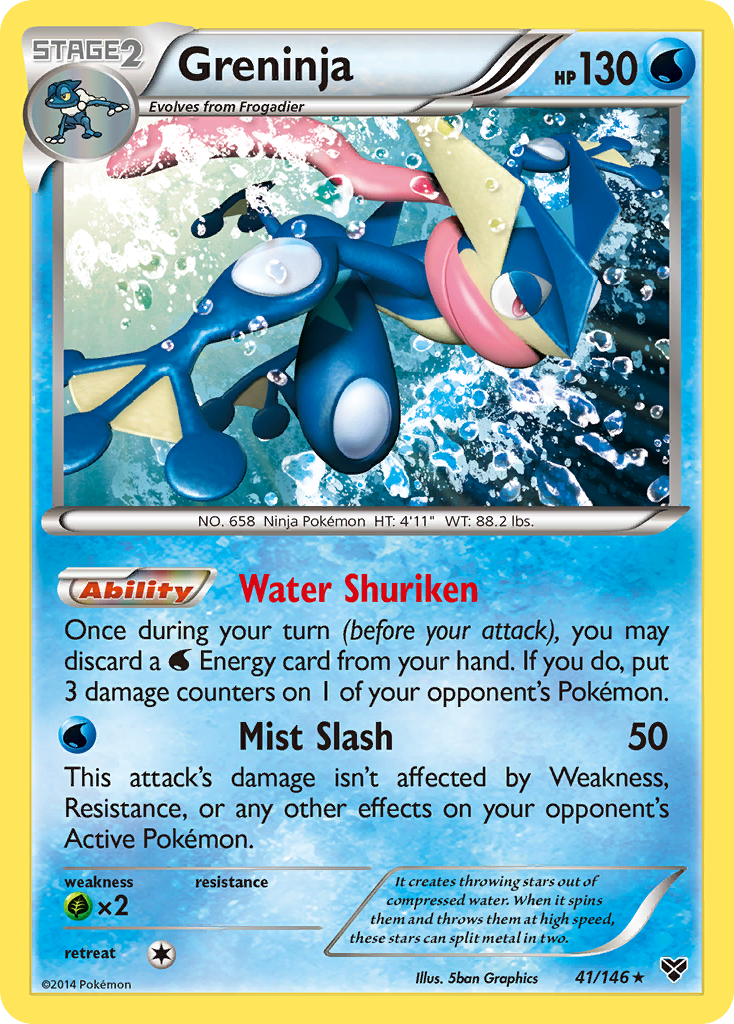 Greninja (41/146) [XY: Base Set] | Mega City Incorporated