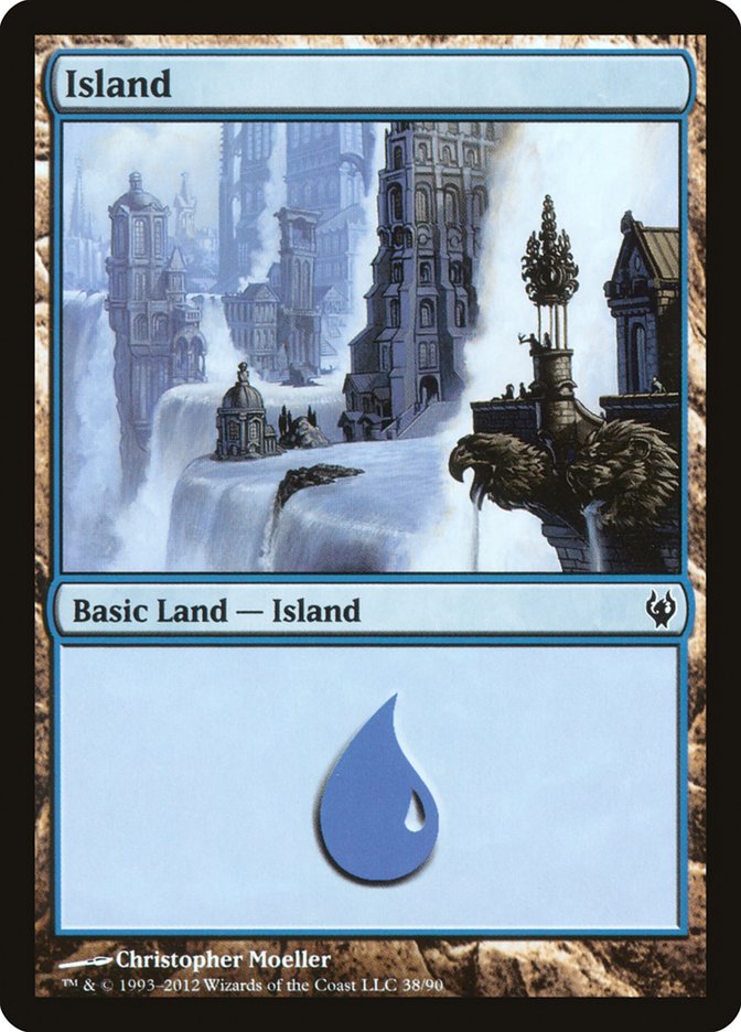 Island (38) [Duel Decks: Izzet vs. Golgari] | Mega City Incorporated