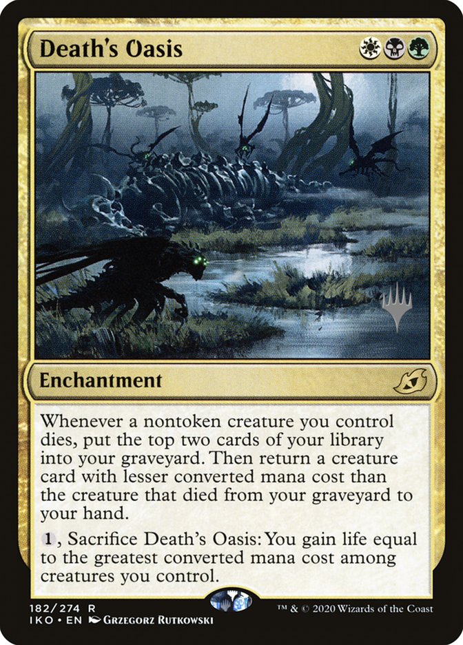 Death's Oasis (Promo Pack) [Ikoria: Lair of Behemoths Promos] | Mega City Incorporated