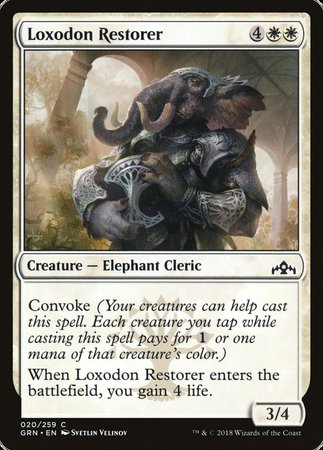 Loxodon Restorer [Guilds of Ravnica] | Mega City Incorporated