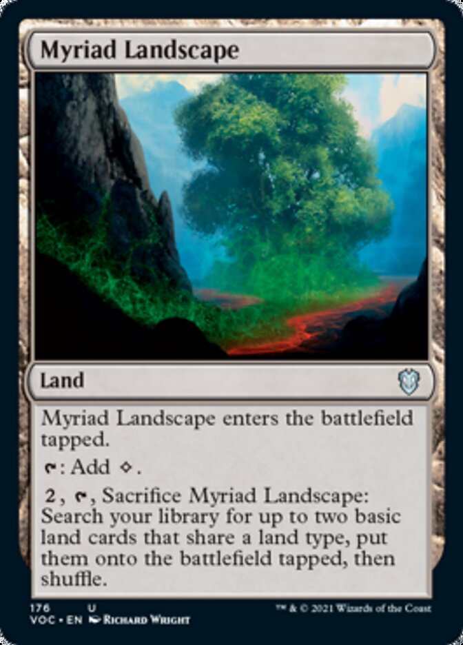 Myriad Landscape [Innistrad: Crimson Vow Commander] | Mega City Incorporated