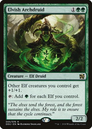 Elvish Archdruid [Duel Decks: Elves vs. Inventors] | Mega City Incorporated