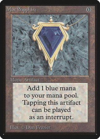 Mox Sapphire [Limited Edition Beta] | Mega City Incorporated