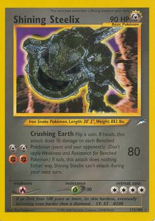 Shining Steelix (112/105) [Neo Destiny Unlimited] | Mega City Incorporated