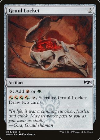 Gruul Locket [Ravnica Allegiance] | Mega City Incorporated