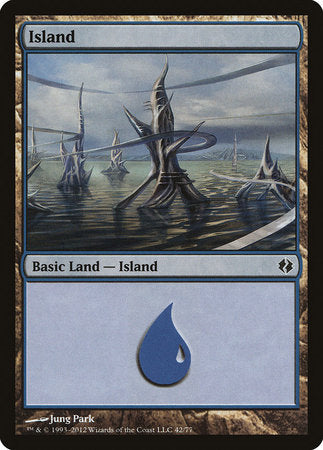 Island (42) [Duel Decks: Venser vs. Koth] | Mega City Incorporated