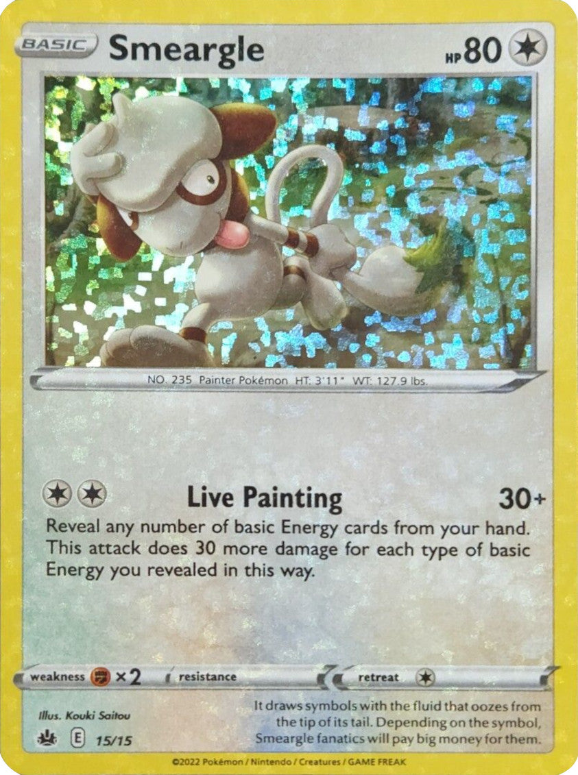 Smeargle (15/15) [McDonald's Promos: Match Battle] | Mega City Incorporated