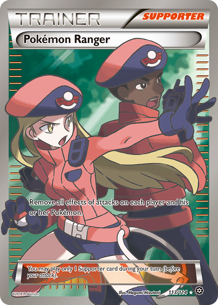 Pokemon Ranger (113/114) [XY: Steam Siege] | Mega City Incorporated