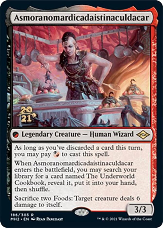 Asmoranomardicadaistinaculdacar [Modern Horizons 2 Prerelease Promos] | Mega City Incorporated