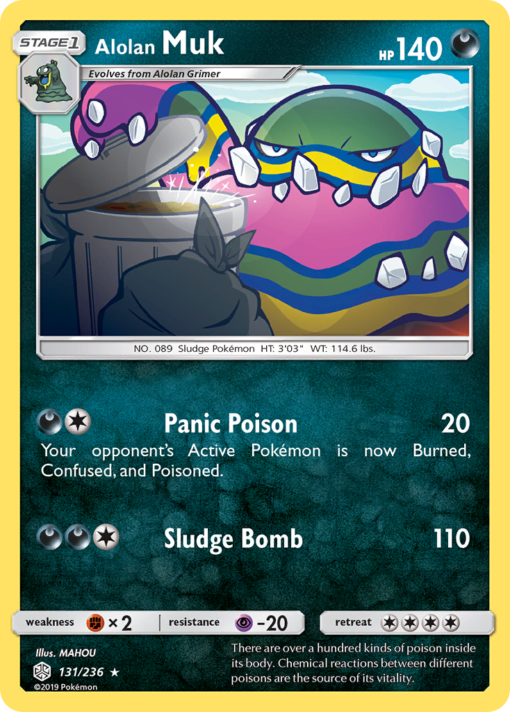 Alolan Muk (131/236) [Sun & Moon: Cosmic Eclipse] | Mega City Incorporated