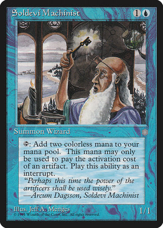Soldevi Machinist [Ice Age] | Mega City Incorporated