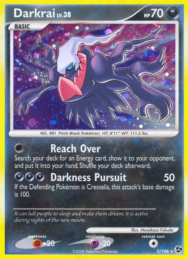 Darkrai (3/106) [Diamond & Pearl: Great Encounters] | Mega City Incorporated