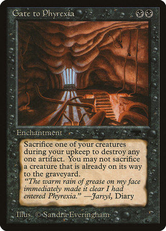 Gate to Phyrexia [Antiquities] | Mega City Incorporated