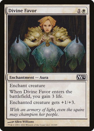 Divine Favor [Magic 2012] | Mega City Incorporated