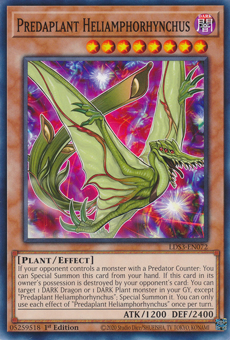 Predaplant Heliamphorhynchus [LDS3-EN072] Common | Mega City Incorporated