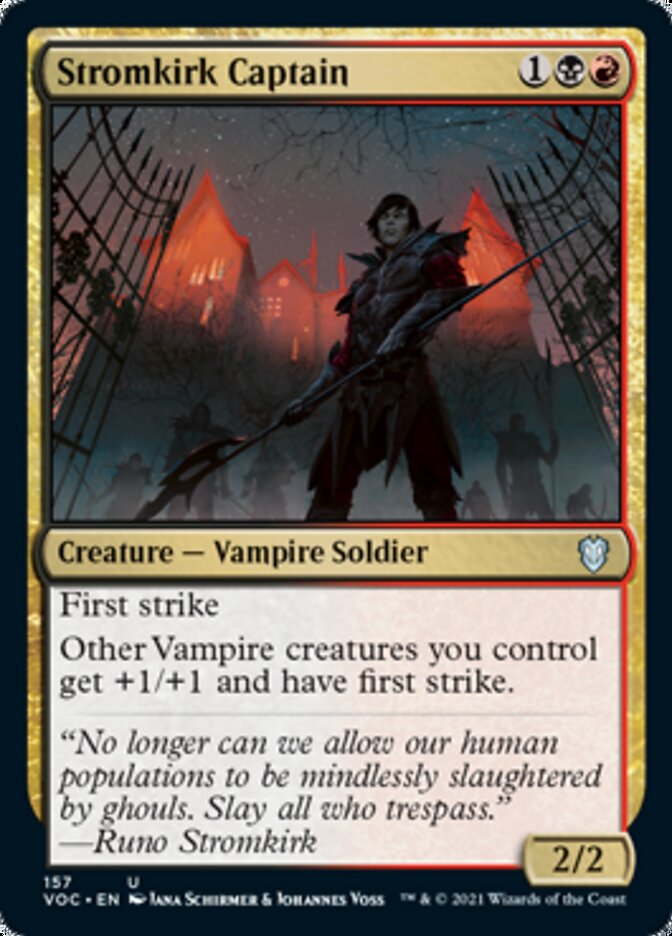 Stromkirk Captain [Innistrad: Crimson Vow Commander] | Mega City Incorporated