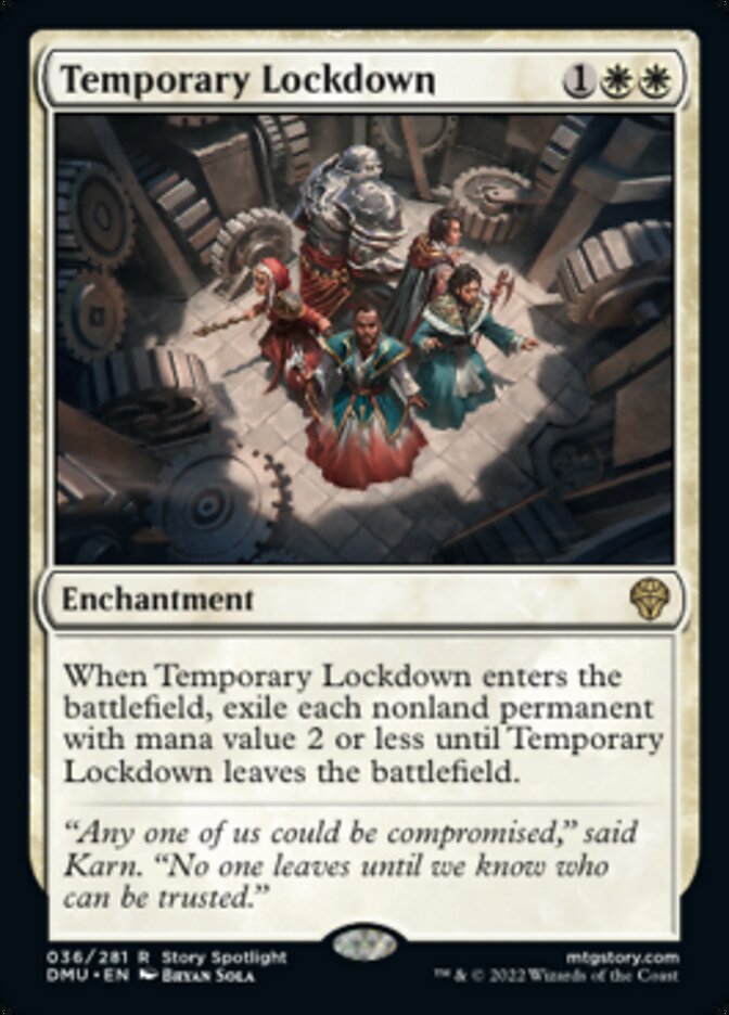 Temporary Lockdown [Dominaria United] | Mega City Incorporated