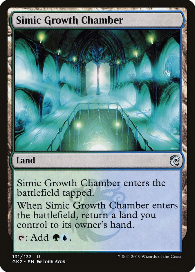 Simic Growth Chamber [Ravnica Allegiance Guild Kit] | Mega City Incorporated