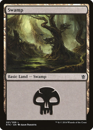 Swamp (261) [Khans of Tarkir] | Mega City Incorporated