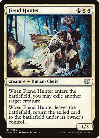 Fiend Hunter [Duel Decks: Blessed vs. Cursed] | Mega City Incorporated