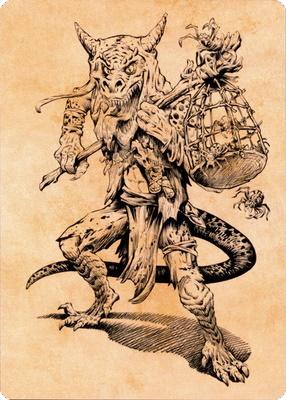 Taunting Kobold Art Card [Commander Legends: Battle for Baldur's Gate Art Series] | Mega City Incorporated