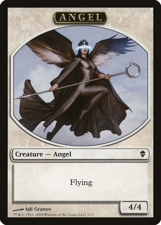 Angel Token [Zendikar Tokens] | Mega City Incorporated