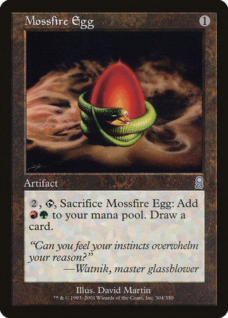 Mossfire Egg [Odyssey] | Mega City Incorporated