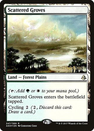 Scattered Groves [Amonkhet Promos] | Mega City Incorporated