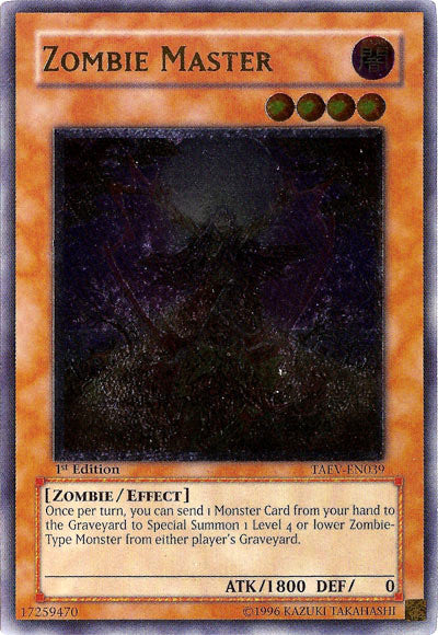 Zombie Master [TAEV-EN039] Ultimate Rare | Mega City Incorporated