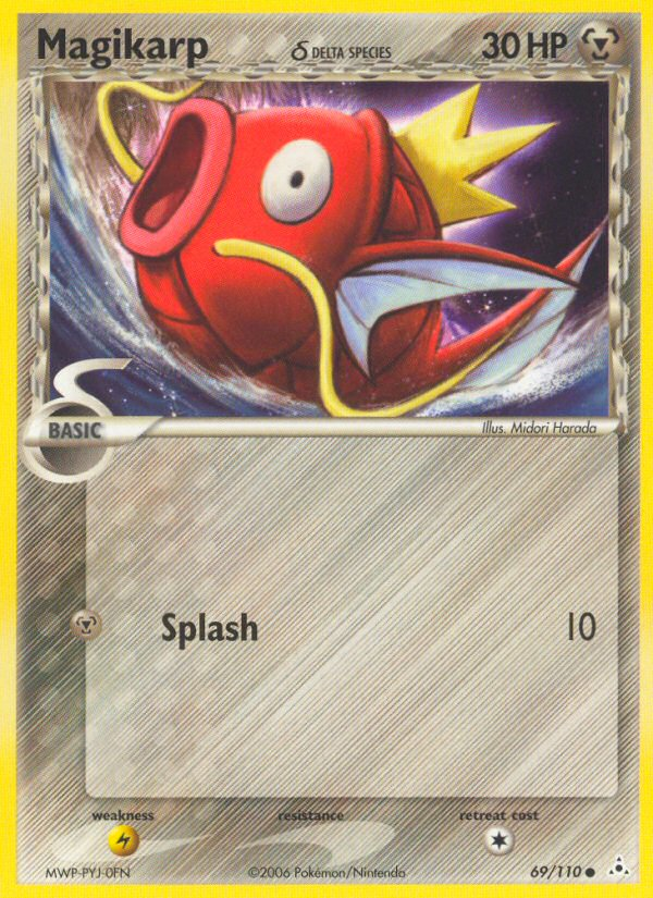 Magikarp (69/110) (Delta Species) [EX: Holon Phantoms] | Mega City Incorporated