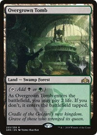 Overgrown Tomb [Promo Pack: Throne of Eldraine] | Mega City Incorporated