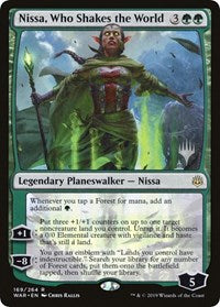 Nissa, Who Shakes the World [Promo Pack: Throne of Eldraine] | Mega City Incorporated