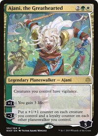 Ajani, the Greathearted [Promo Pack: Throne of Eldraine] | Mega City Incorporated