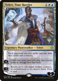 Teferi, Time Raveler [Promo Pack: Throne of Eldraine] | Mega City Incorporated