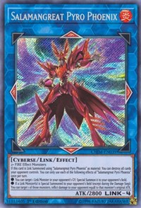 Salamangreat Pyro Phoenix [CHIM-EN039] Secret Rare | Mega City Incorporated