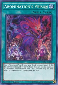 Abomination's Prison [CHIM-EN054] Secret Rare | Mega City Incorporated